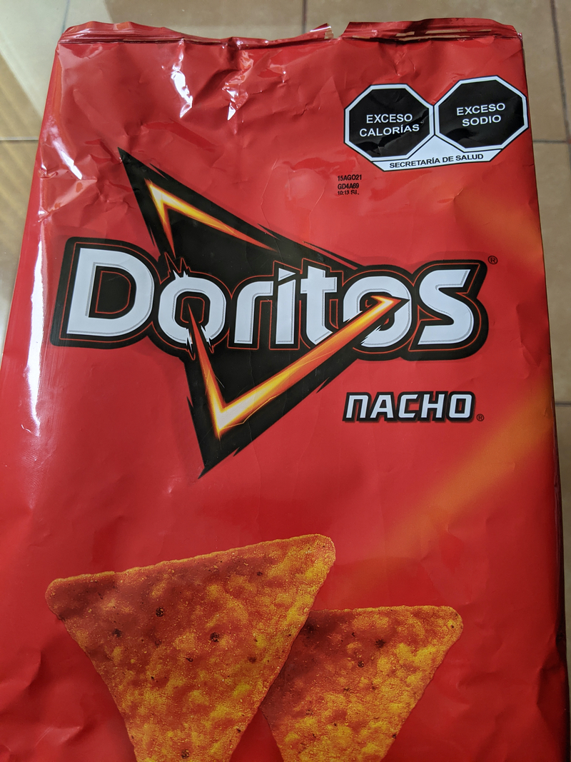 Doritos bag - front
