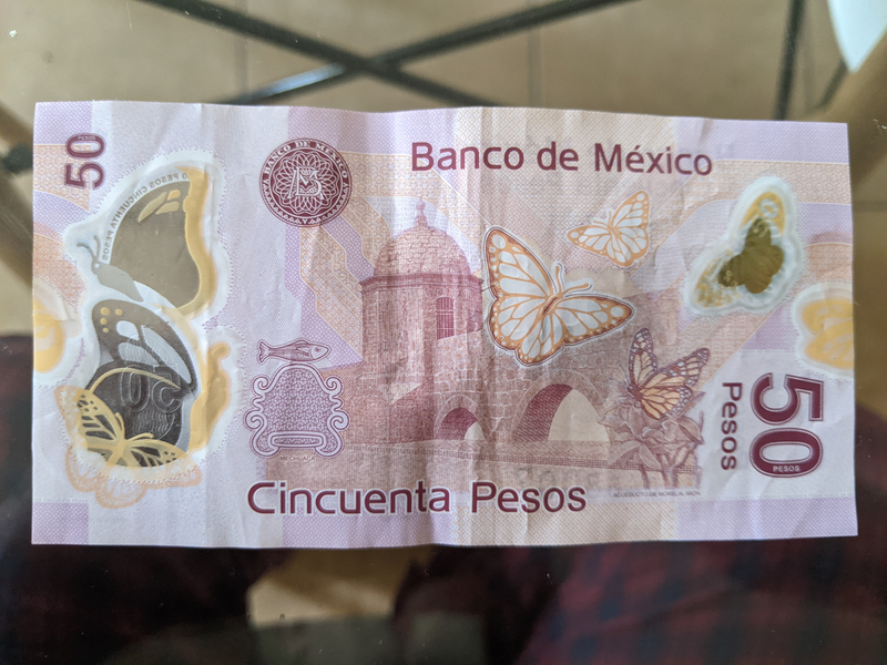 50 peso reverse