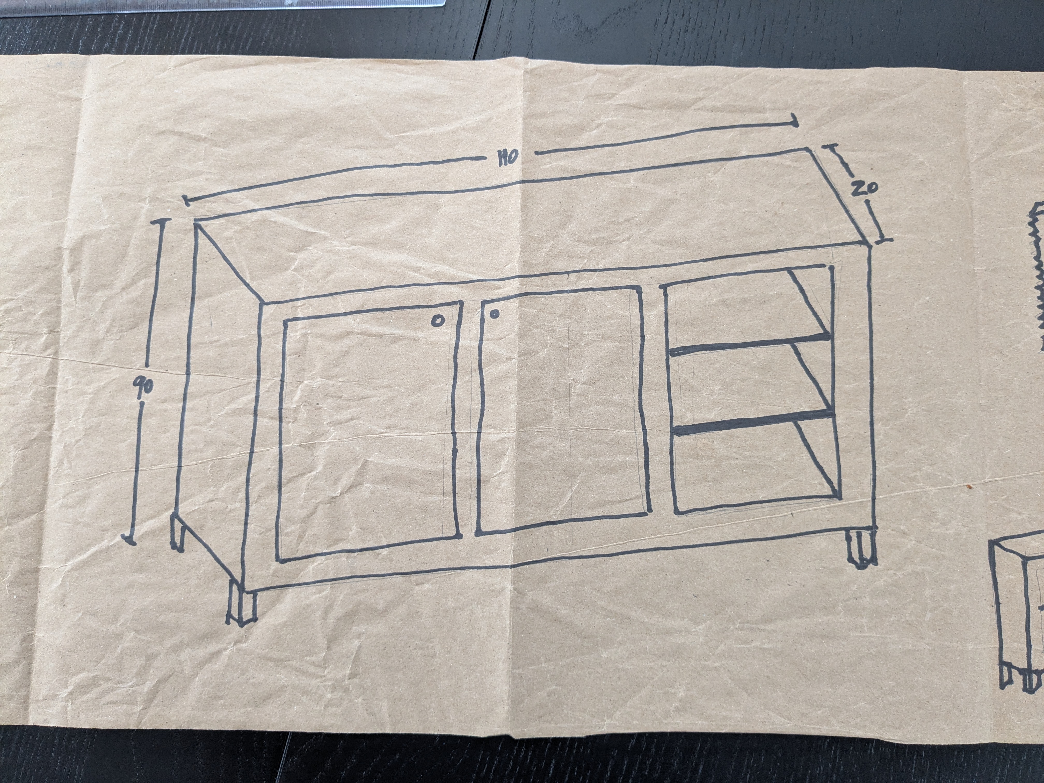 Cabinet drawing
