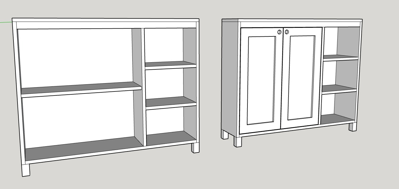 Cabinet rendering 1